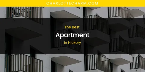 The Absolute Best Apartment in Hickory