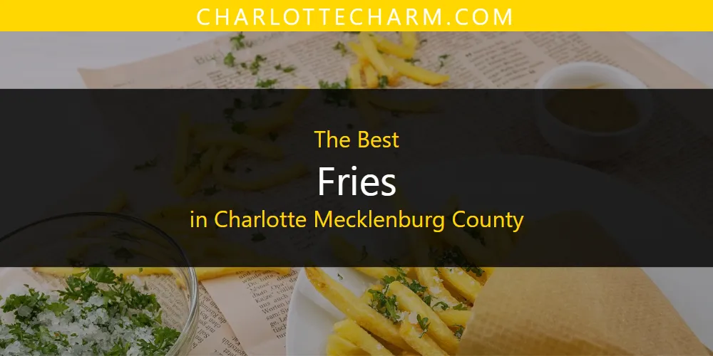 2026 Ranked: Best Fries in Charlotte Mecklenburg County