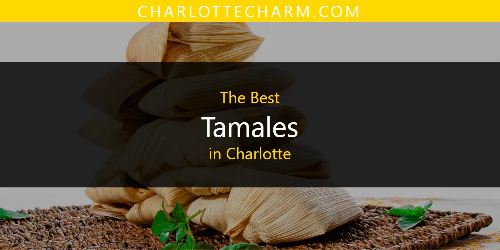 The Absolute Best Tamales in Charlotte  [Updated 2025]